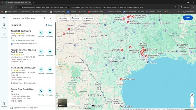 Google Maps Local Pack proximity map visual proof